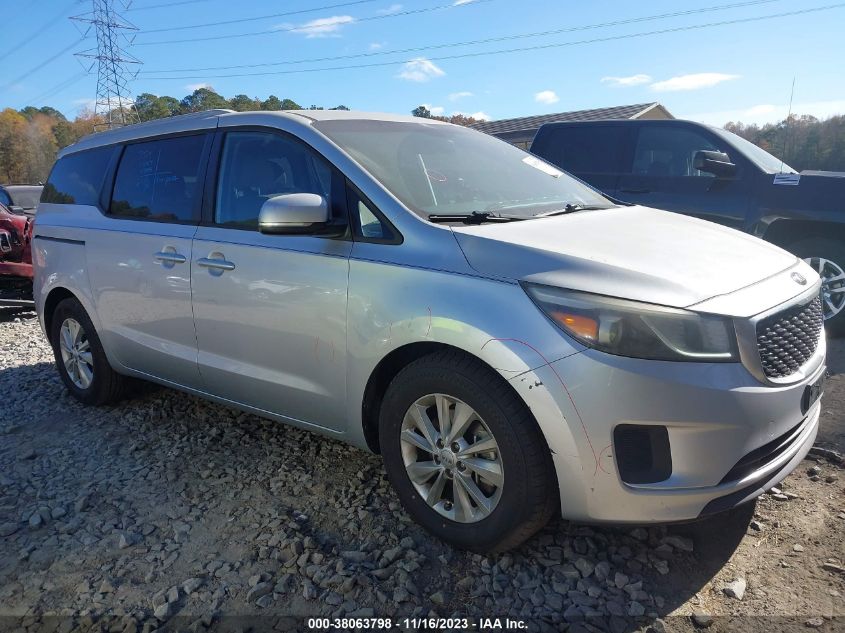 2015 KIA SEDONA LX - KNDMB5C18F6021505