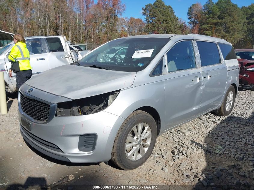 2015 KIA SEDONA LX - KNDMB5C18F6021505