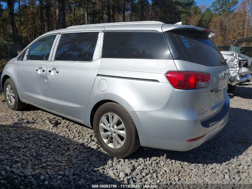 2015 KIA SEDONA LX - KNDMB5C18F6021505