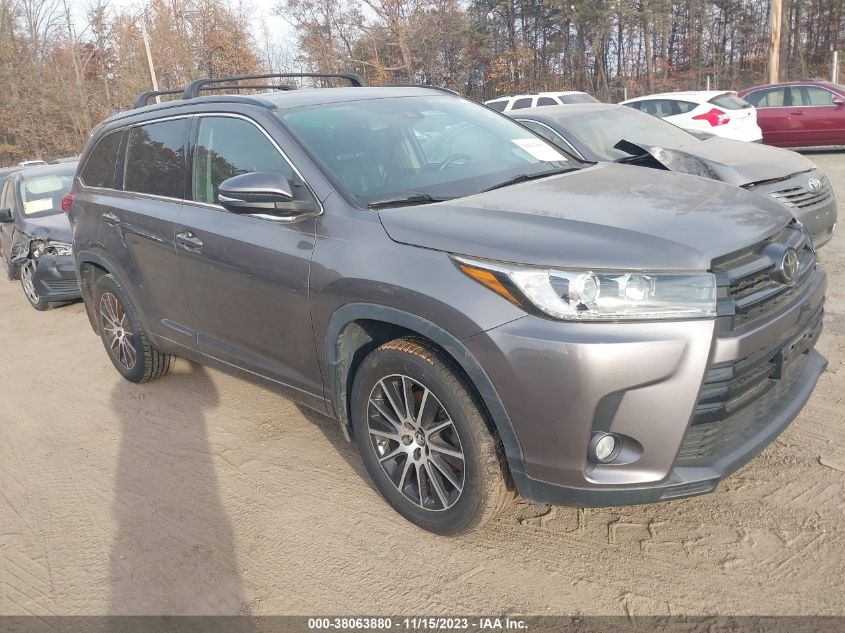 2018 TOYOTA HIGHLANDER SE/XLE - 5TDJZRFH4JS552482