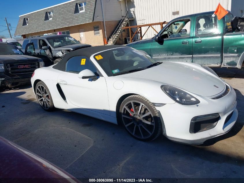 2013 PORSCHE BOXSTER - WP0CA2A8XDS114947