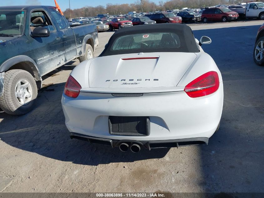 2013 PORSCHE BOXSTER - WP0CA2A8XDS114947