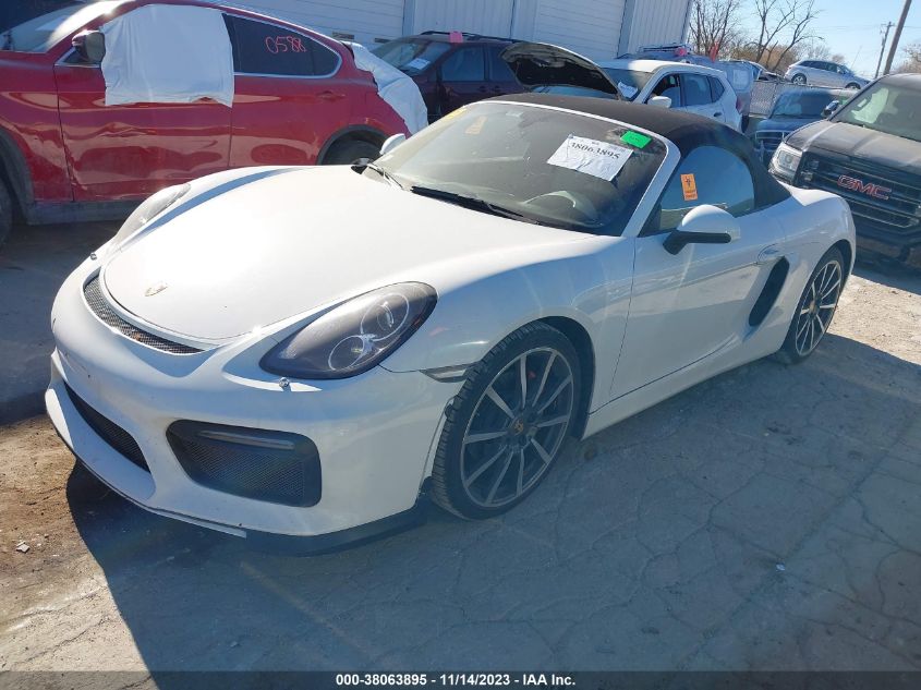 2013 PORSCHE BOXSTER - WP0CA2A8XDS114947