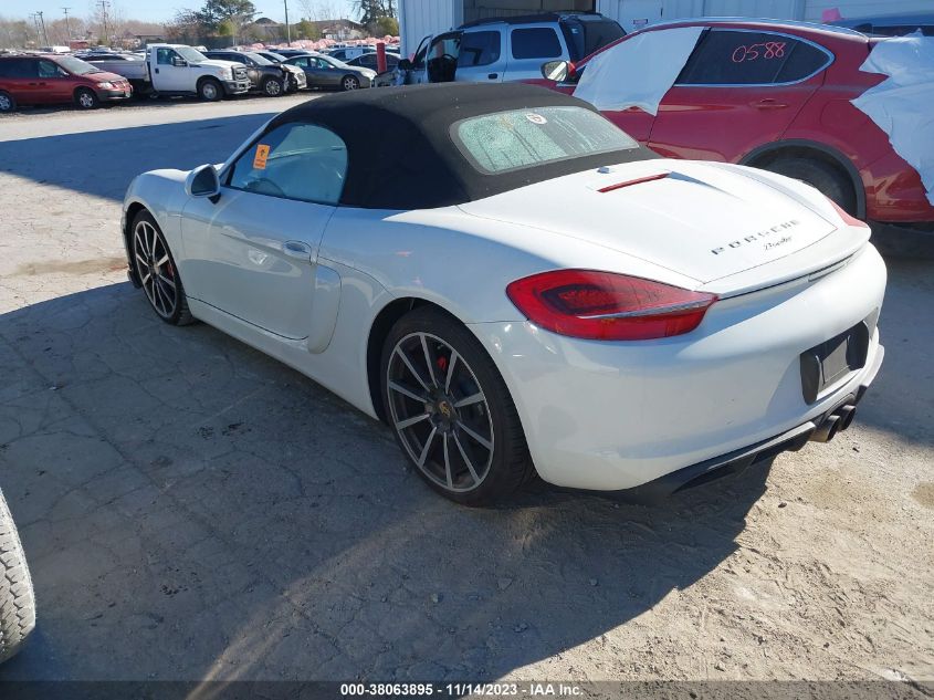2013 PORSCHE BOXSTER - WP0CA2A8XDS114947