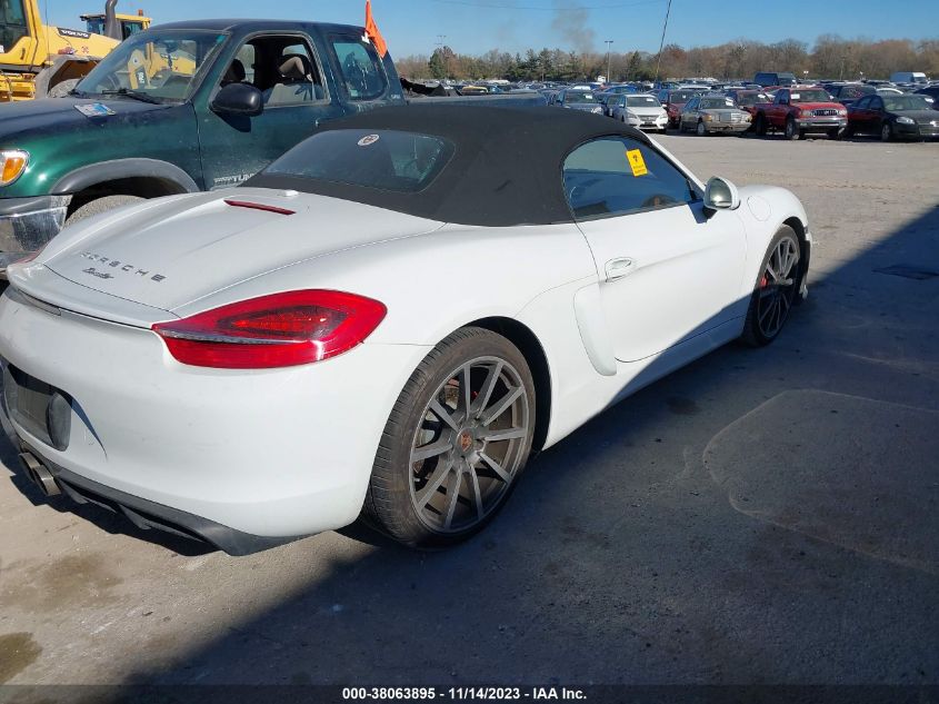 2013 PORSCHE BOXSTER - WP0CA2A8XDS114947