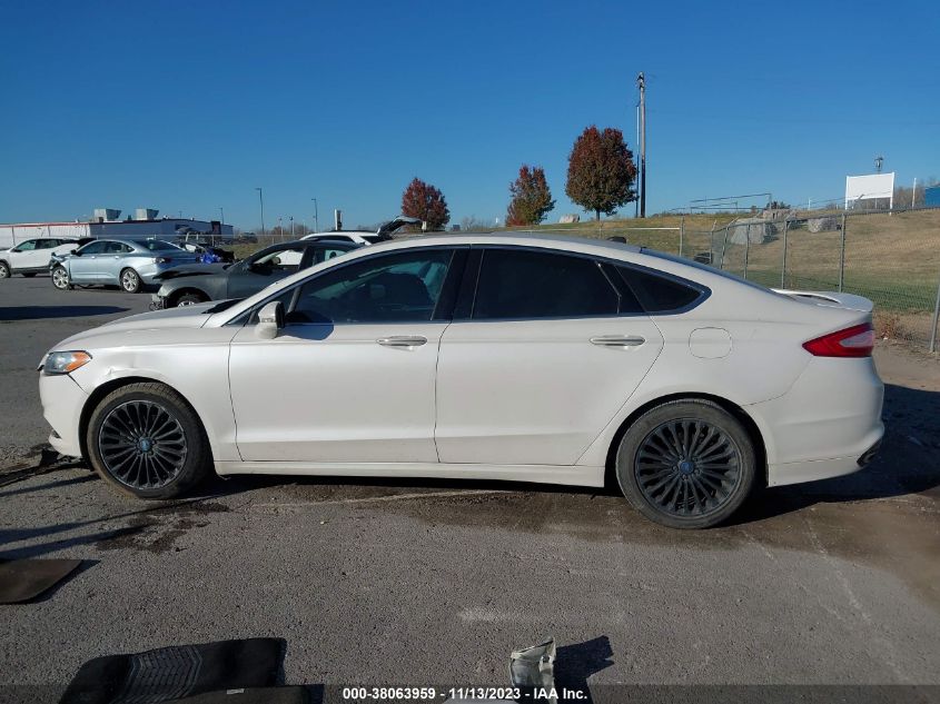 2013 FORD FUSION TITANIUM - 3FA6P0K95DR341259