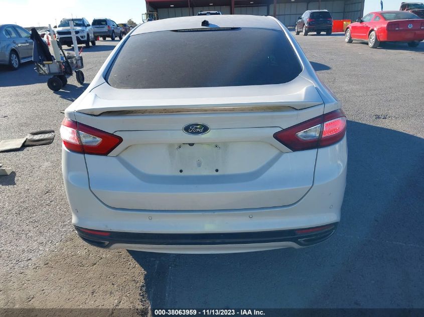 2013 FORD FUSION TITANIUM - 3FA6P0K95DR341259