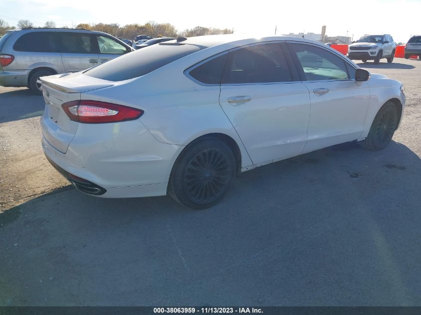 2013 FORD FUSION TITANIUM - 3FA6P0K95DR341259