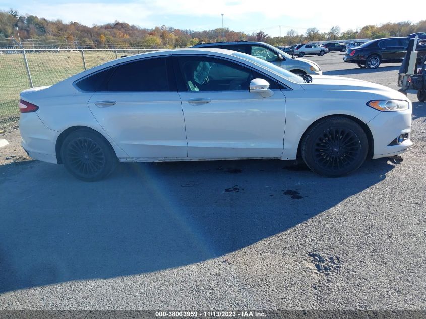 2013 FORD FUSION TITANIUM - 3FA6P0K95DR341259