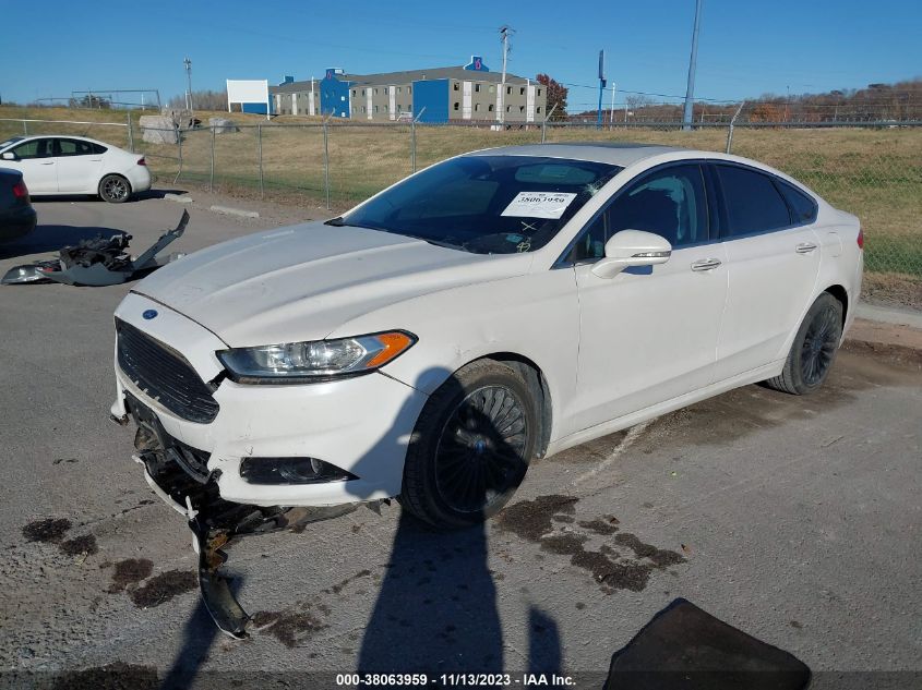 2013 FORD FUSION TITANIUM - 3FA6P0K95DR341259