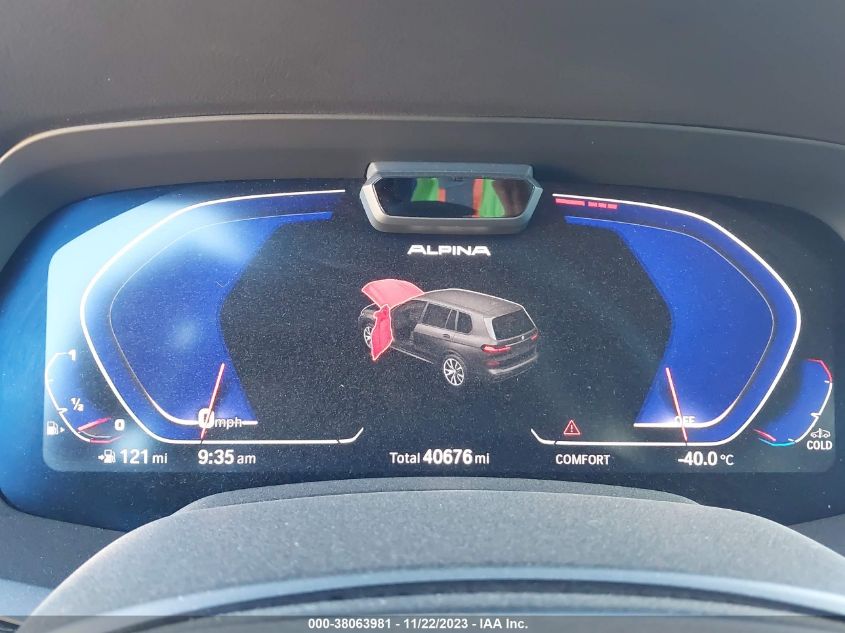 2020 BMW X7 XDRIVE40I - 5UXCW2C02L9C27257