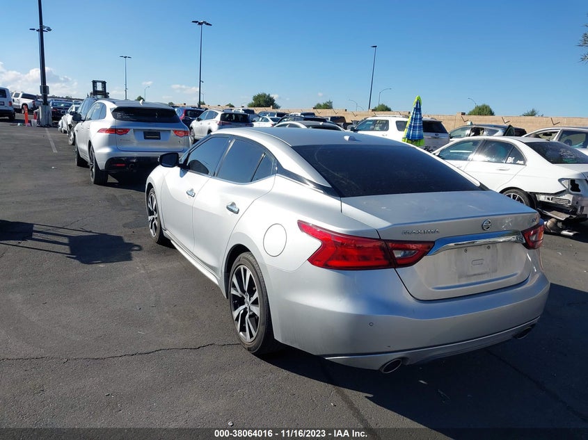 VIN 1N4AA6AP8JC367542 2018 NISSAN MAXIMA SV
