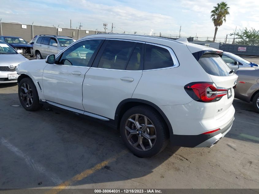 5UX53DP0XN9J49897 2022 BMW X3, photo no. 3