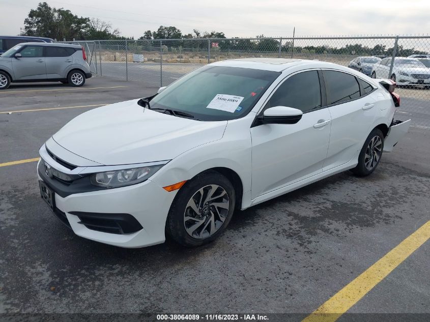 2018 HONDA CIVIC EX - 19XFC2F74JE010945