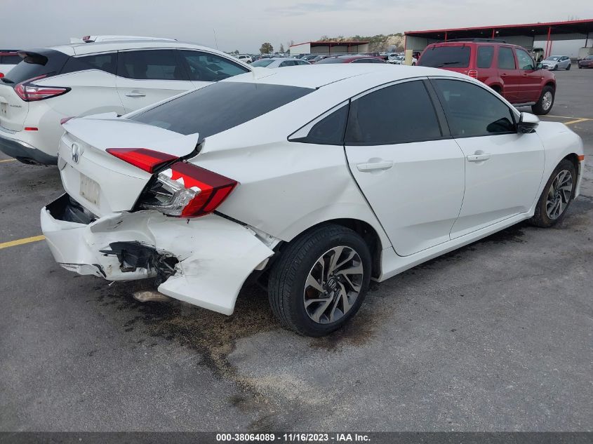 2018 HONDA CIVIC EX - 19XFC2F74JE010945