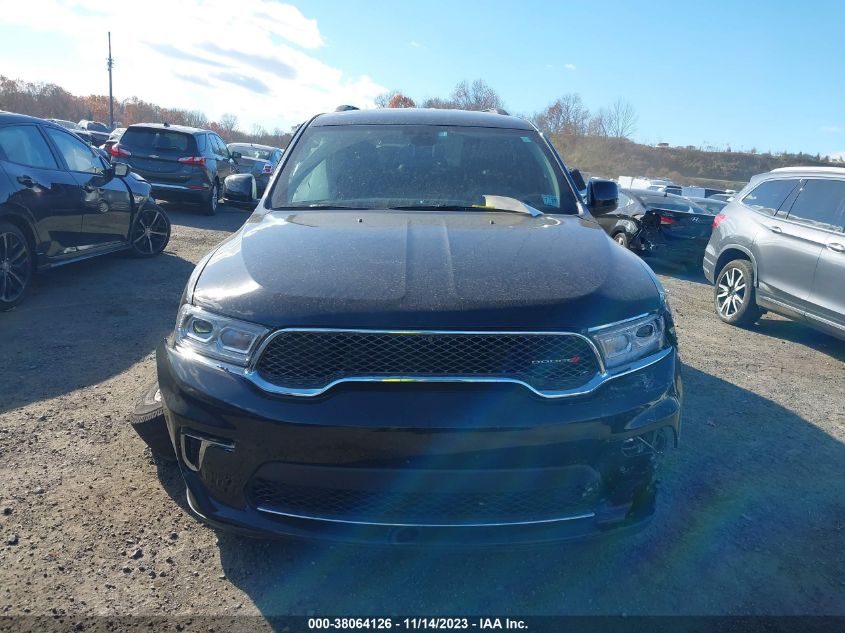 2022 DODGE DURANGO SXT AWD - 1C4RDJAG0NC174525