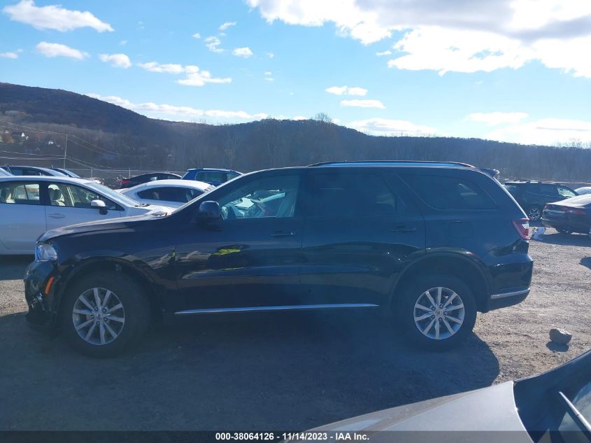 2022 DODGE DURANGO SXT AWD - 1C4RDJAG0NC174525