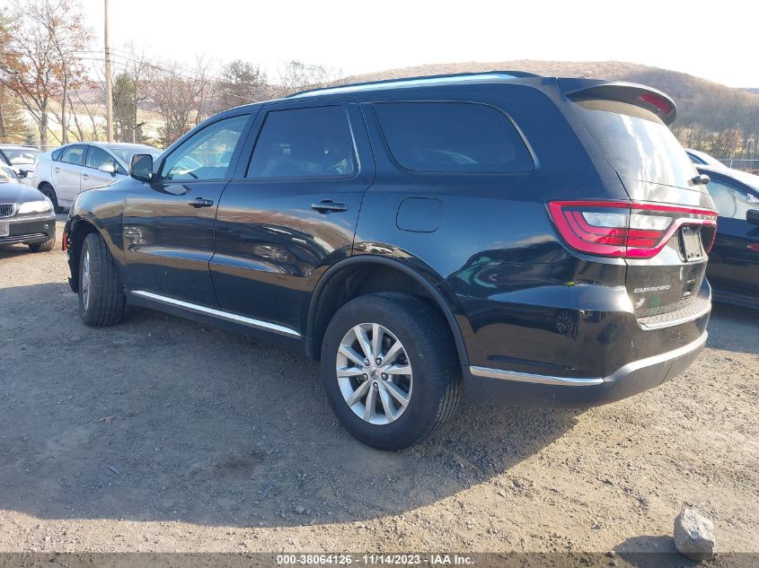 2022 DODGE DURANGO SXT AWD - 1C4RDJAG0NC174525