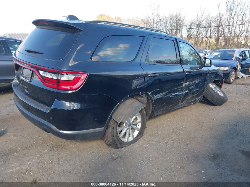 2022 DODGE DURANGO SXT AWD - 1C4RDJAG0NC174525