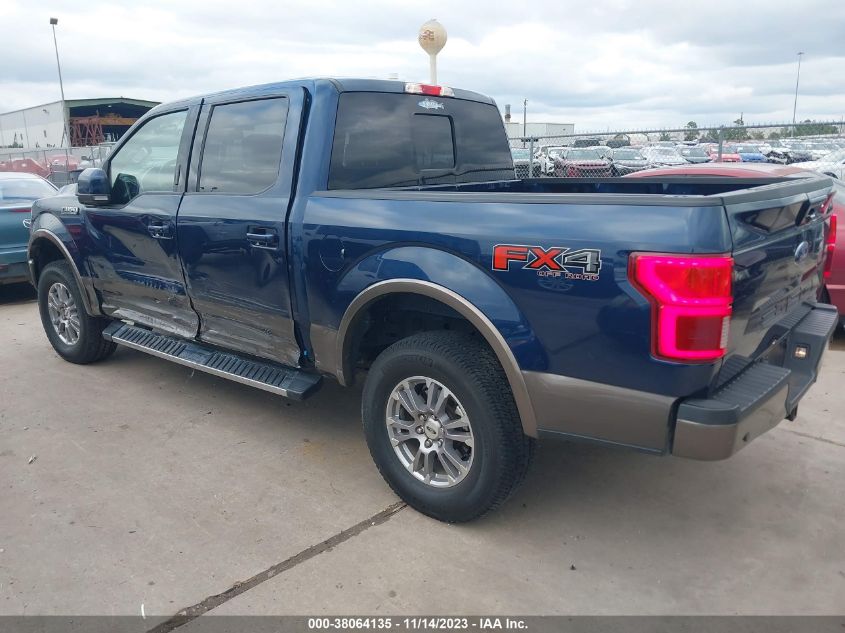 2020 FORD F-150 LARIAT - 1FTEW1E53LKE35733