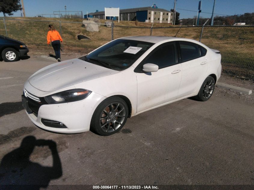 2013 DODGE DART RALLYE - 1C3CDFBA4DD131980