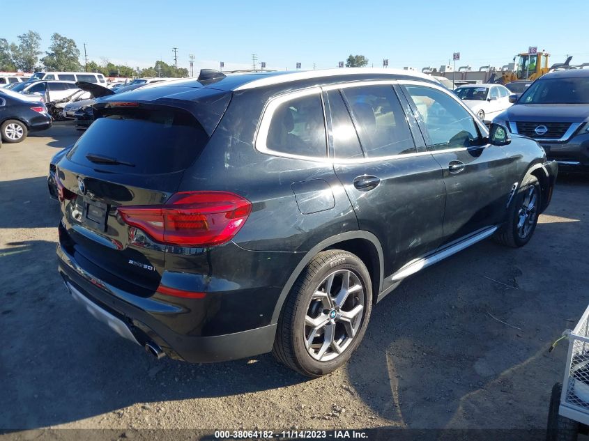 5UXTY3C04M9F04752 2021 BMW X3, photo no. 4