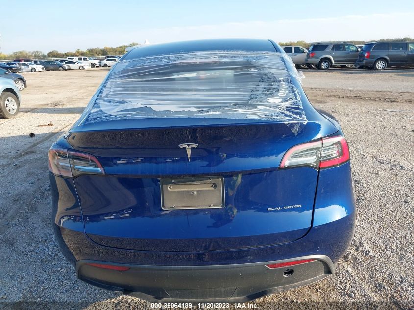 2021 TESLA MODEL Y LONG RANGE DUAL MOTOR - 5YJYGDEE3MF255114