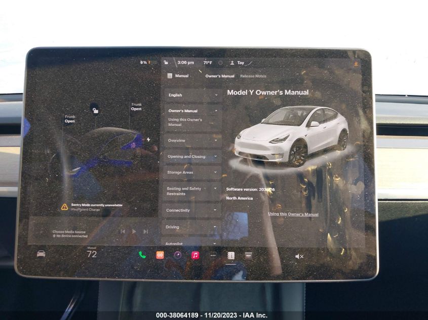 2021 TESLA MODEL Y LONG RANGE DUAL MOTOR - 5YJYGDEE3MF255114