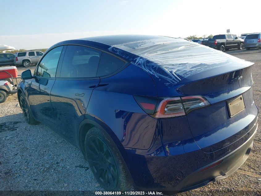 2021 TESLA MODEL Y LONG RANGE DUAL MOTOR - 5YJYGDEE3MF255114