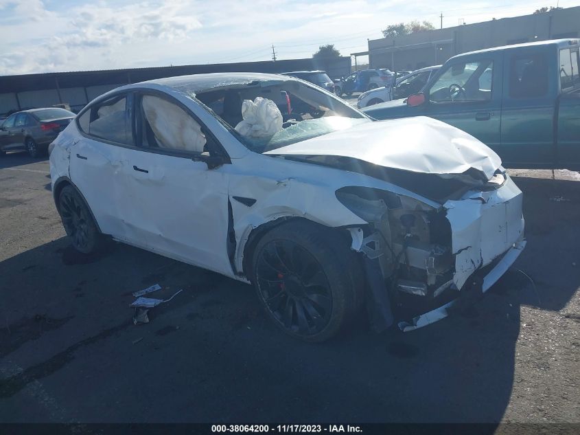 5YJYGDEFXMF277149 TESLA MODEL Y PERFORMANCE 2021