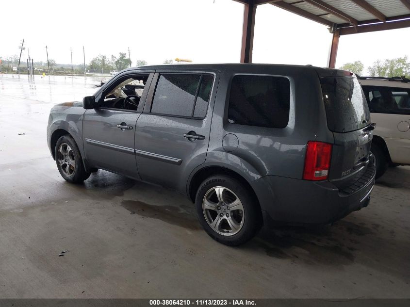 2013 HONDA PILOT EX-L - 5FNYF3H52DB033933