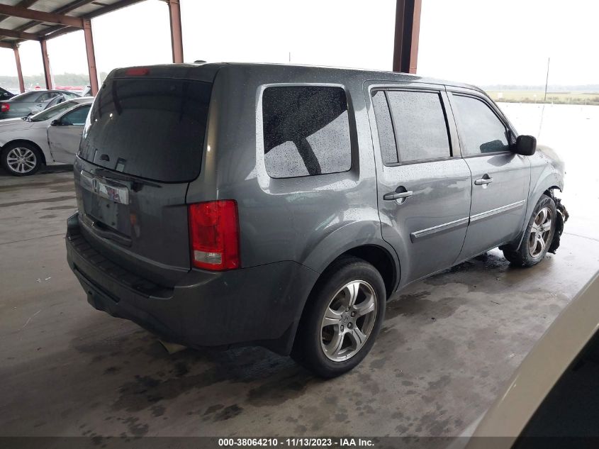 2013 HONDA PILOT EX-L - 5FNYF3H52DB033933