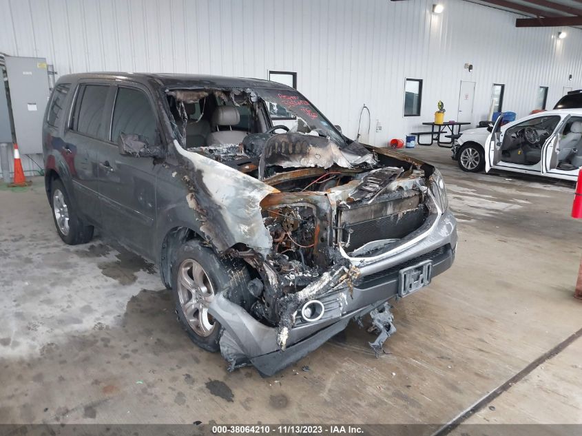 2013 HONDA PILOT EX-L - 5FNYF3H52DB033933