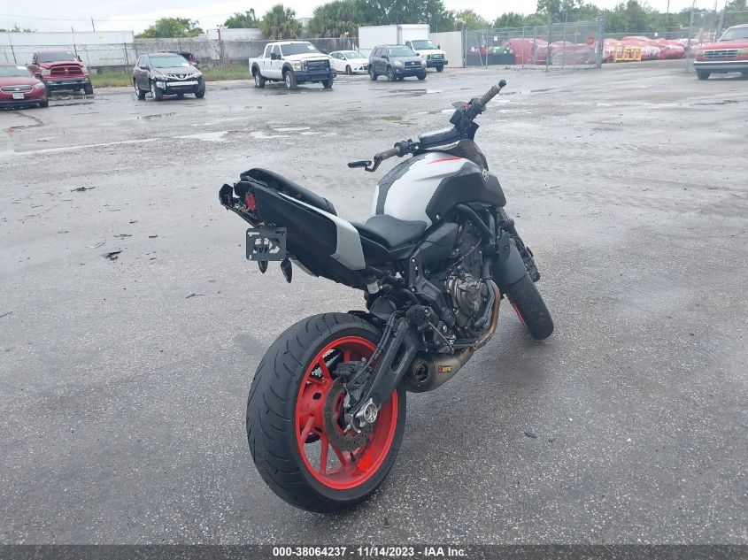 VIN JYARM27EXKA003795 2019 YAMAHA MT07