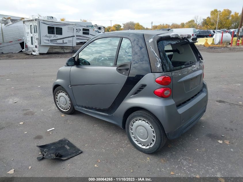 2013 SMART FORTWO PASSION/PURE WMEEJ3BA8DK645291
