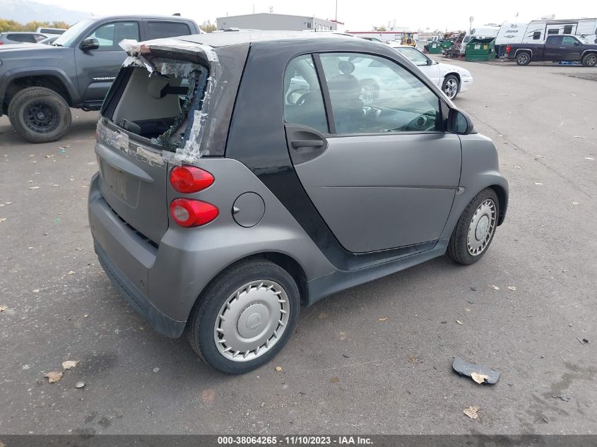 2013 SMART FORTWO PASSION/PURE WMEEJ3BA8DK645291