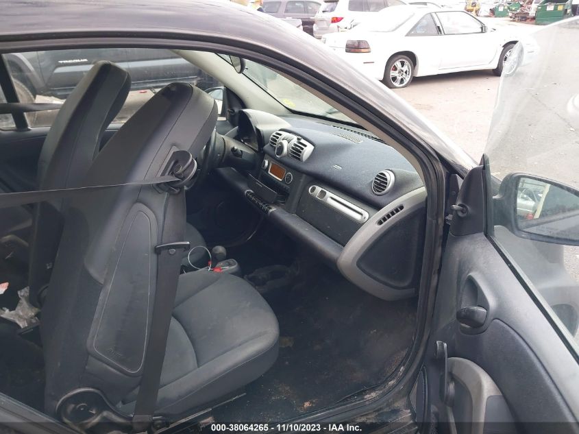 2013 SMART FORTWO PASSION/PURE WMEEJ3BA8DK645291