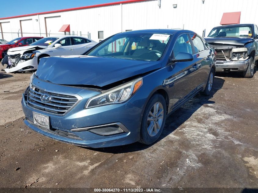 2016 HYUNDAI SONATA SE - 5NPE24AF7GH260368