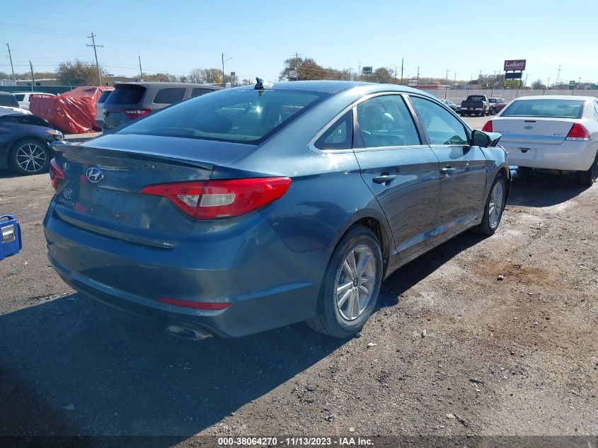 2016 HYUNDAI SONATA SE - 5NPE24AF7GH260368