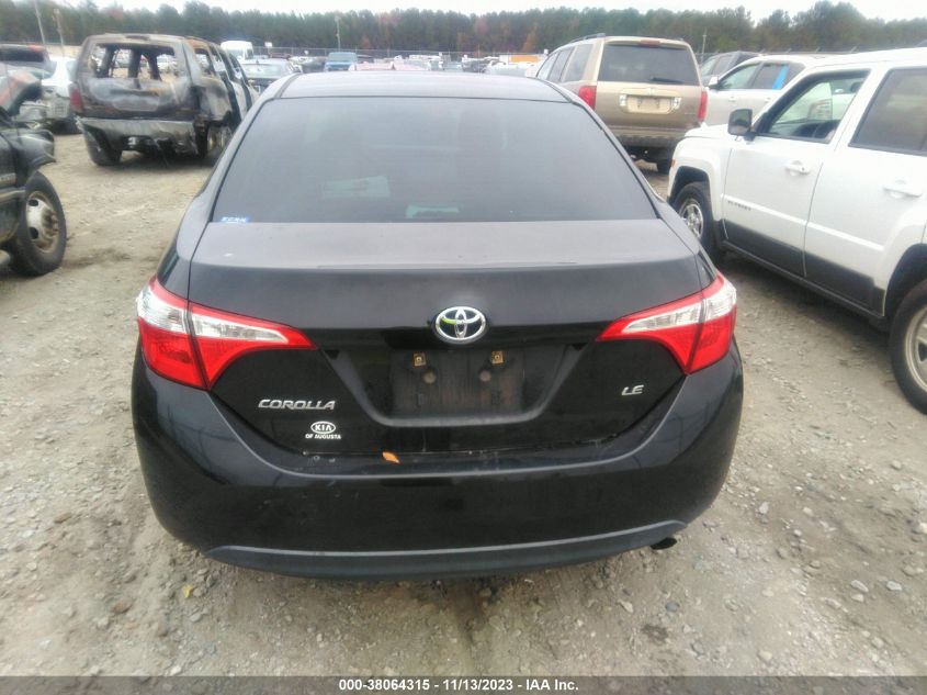 2016 TOYOTA COROLLA L/LE/LE PLS/PRM/S/S PLS - 2T1BURHE8GC544991