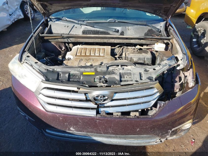 2013 TOYOTA HIGHLANDER SE V6 - 5TDZK3EHXDS127732