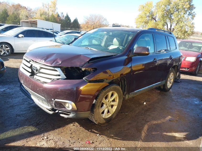 2013 TOYOTA HIGHLANDER SE V6 - 5TDZK3EHXDS127732