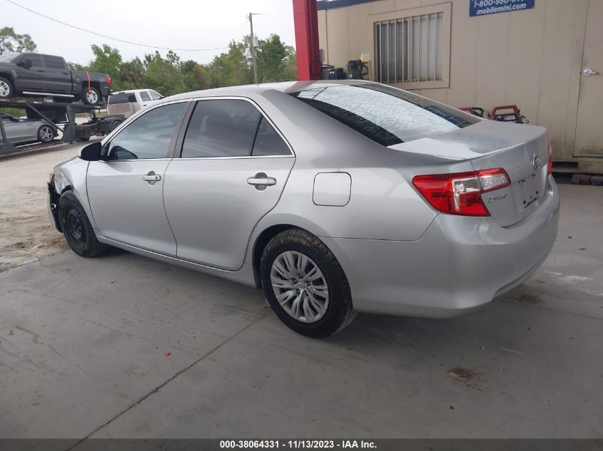 2013 TOYOTA CAMRY L - 4T1BF1FK8DU676082