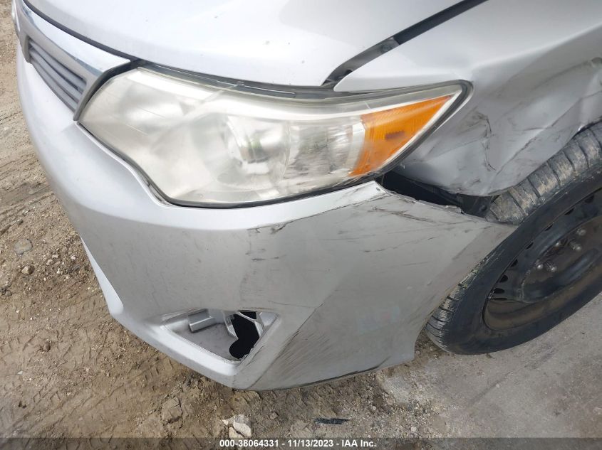 2013 TOYOTA CAMRY L - 4T1BF1FK8DU676082