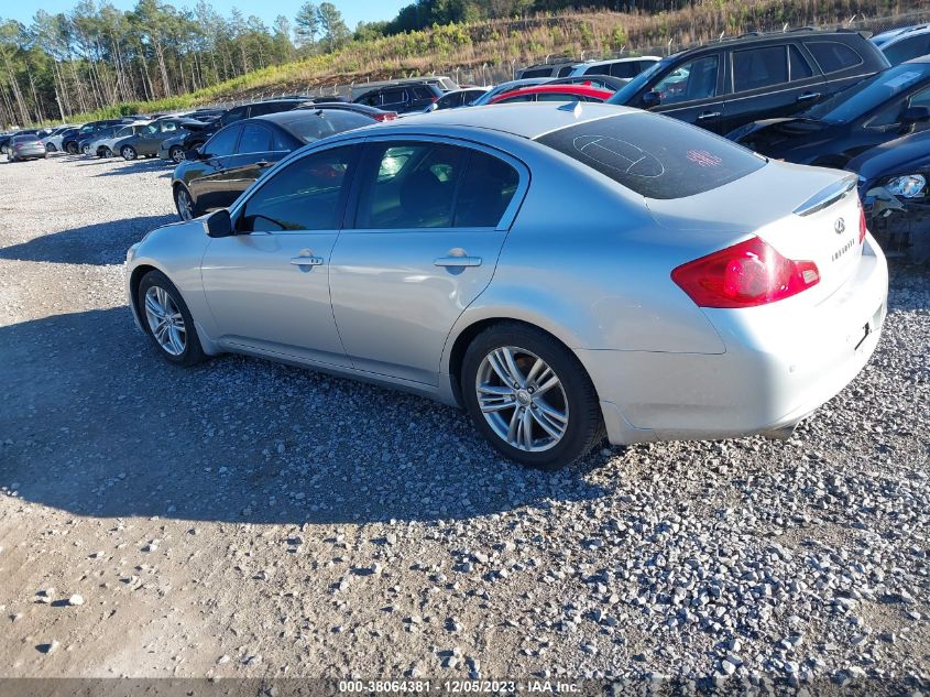2013 INFINITI G37 JOURNEY JN1CV6AP6DM718229