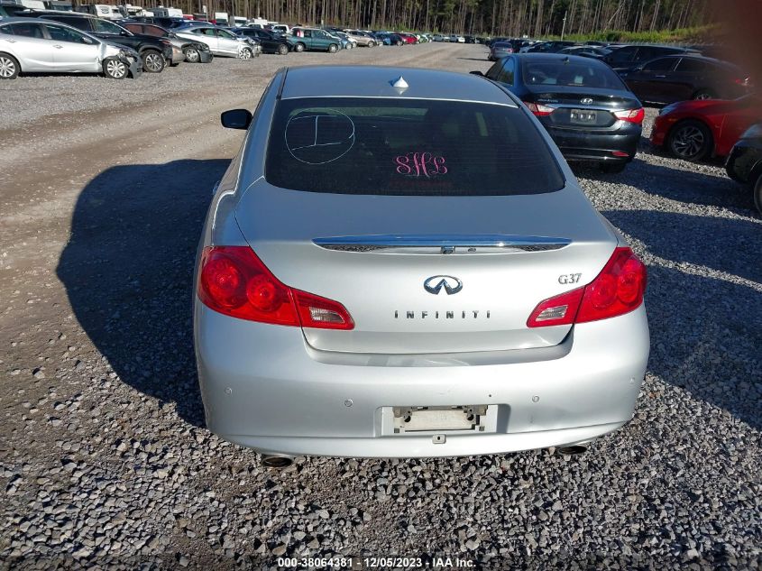 2013 INFINITI G37 JOURNEY JN1CV6AP6DM718229