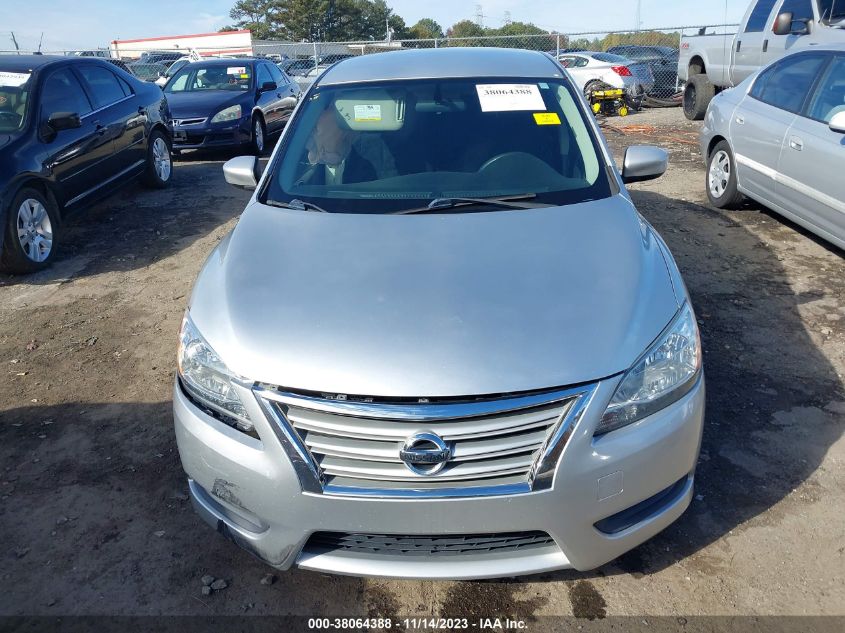 2013 NISSAN SENTRA SV - 1N4AB7AP0DN909762