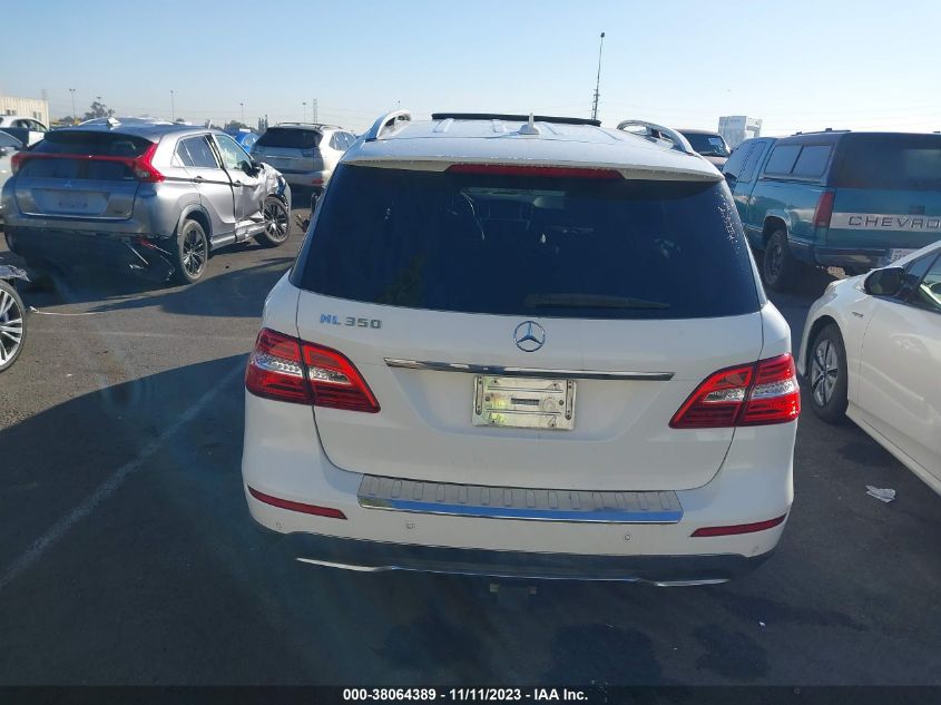 2015 MERCEDES-BENZ ML 350 4JGDA5JB8FA455026