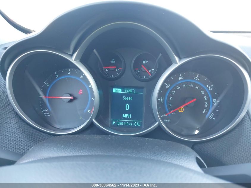 2016 CHEVROLET CRUZE LIMITED LT - 1G1PE5SB2G7113261