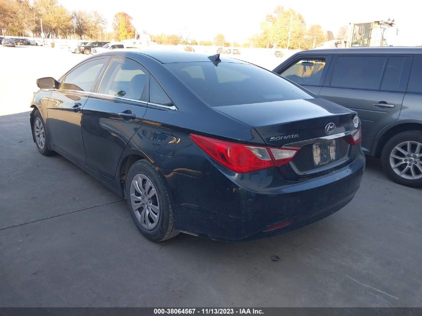 2013 HYUNDAI SONATA GLS - 5NPEB4ACXDH569611